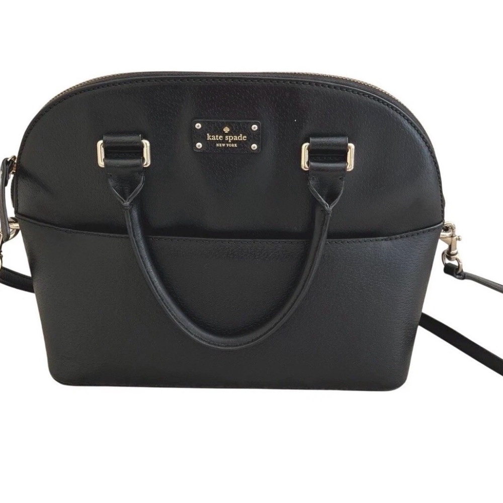Kate Spade  Convertible Handbag Purse Grove Street Carli Bag Pebbled Leather